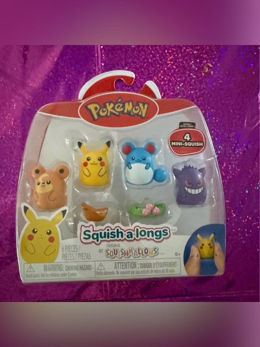 Squish-a-longs Mini-Squish Plush Pack - Pack of 2